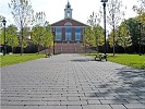 Bentley Lower Quadrangle Courtyard